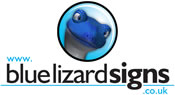 Blue Lizard Signs